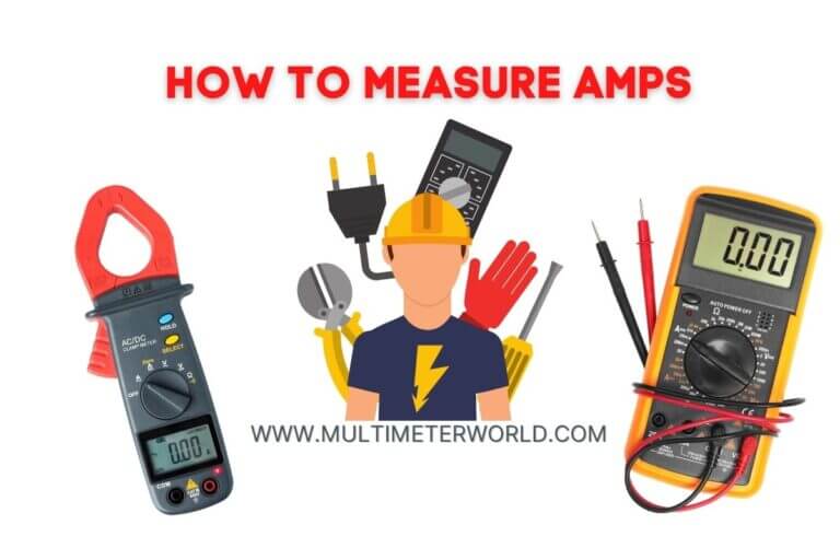 how to measure amps in a circuit