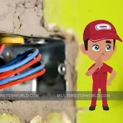 How to find broken wire with multimeter