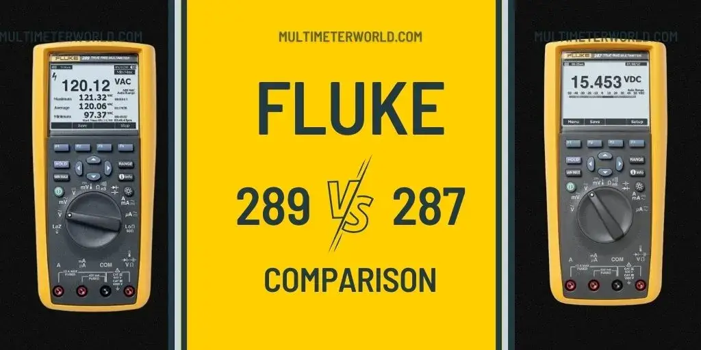 fluke 289 vs 287 comparison