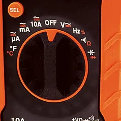 Symbols on Klein tools mm400 multimeter