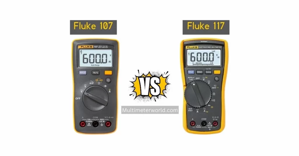 fluke 107 vs 117