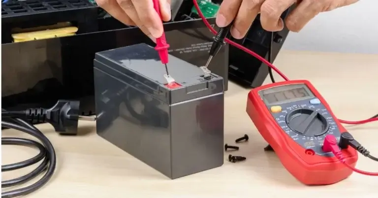 how to test lithium battery with multimeter