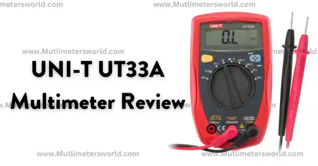 UNI-T UT33A Multimeter Review