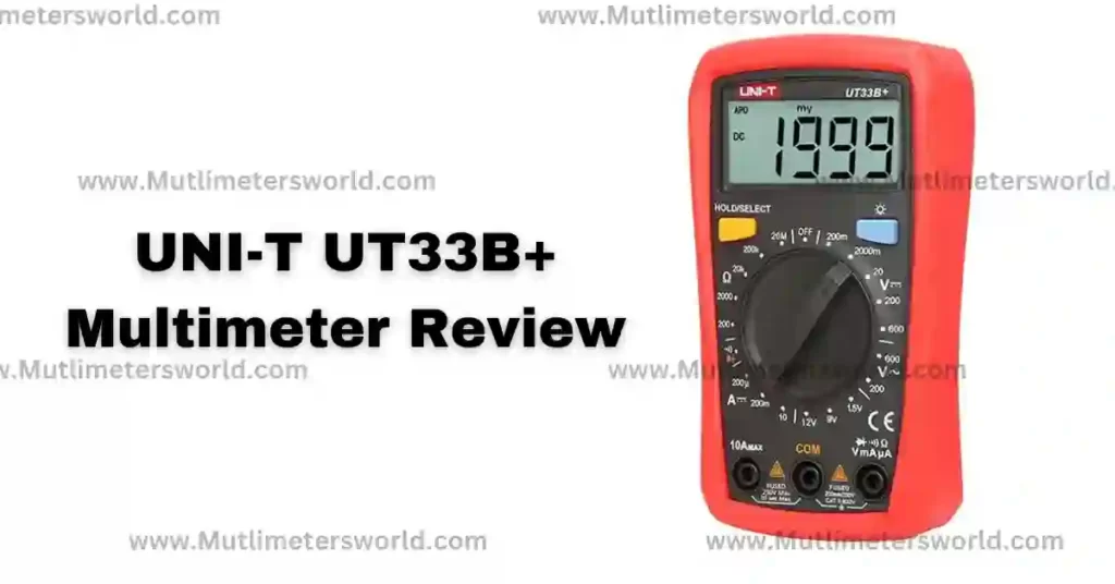 UNI-T UT33B+ Multimeter Review