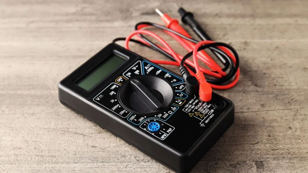 How to test a VFD (Variable Frequency drive) with a multimeter?
