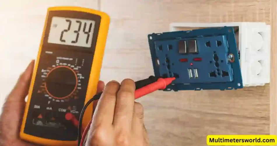 how to measure amps on 240v circuit with multimeter