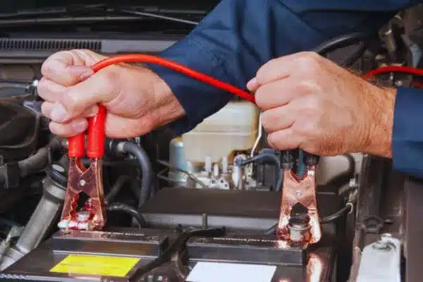 How to take the jumper cables off
