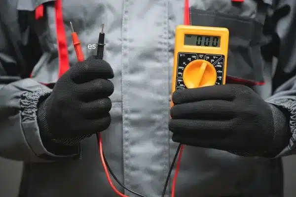 How to identify positive and negative speaker wires with a multimeter