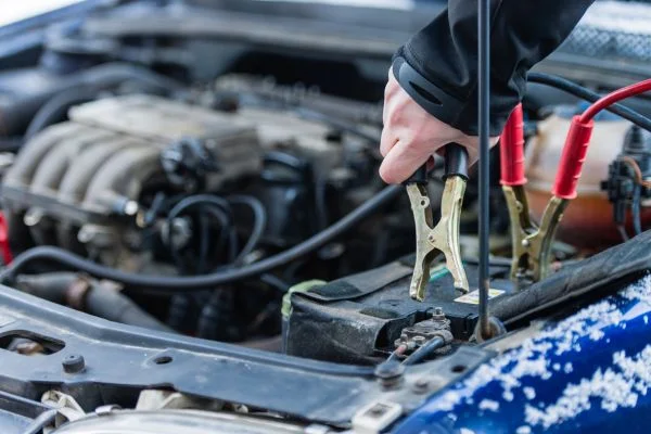 How to connect jumper cable