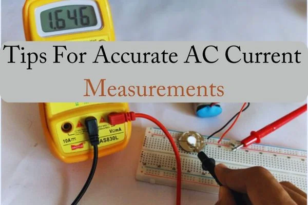 How To Measure AC Current Using Multimeter