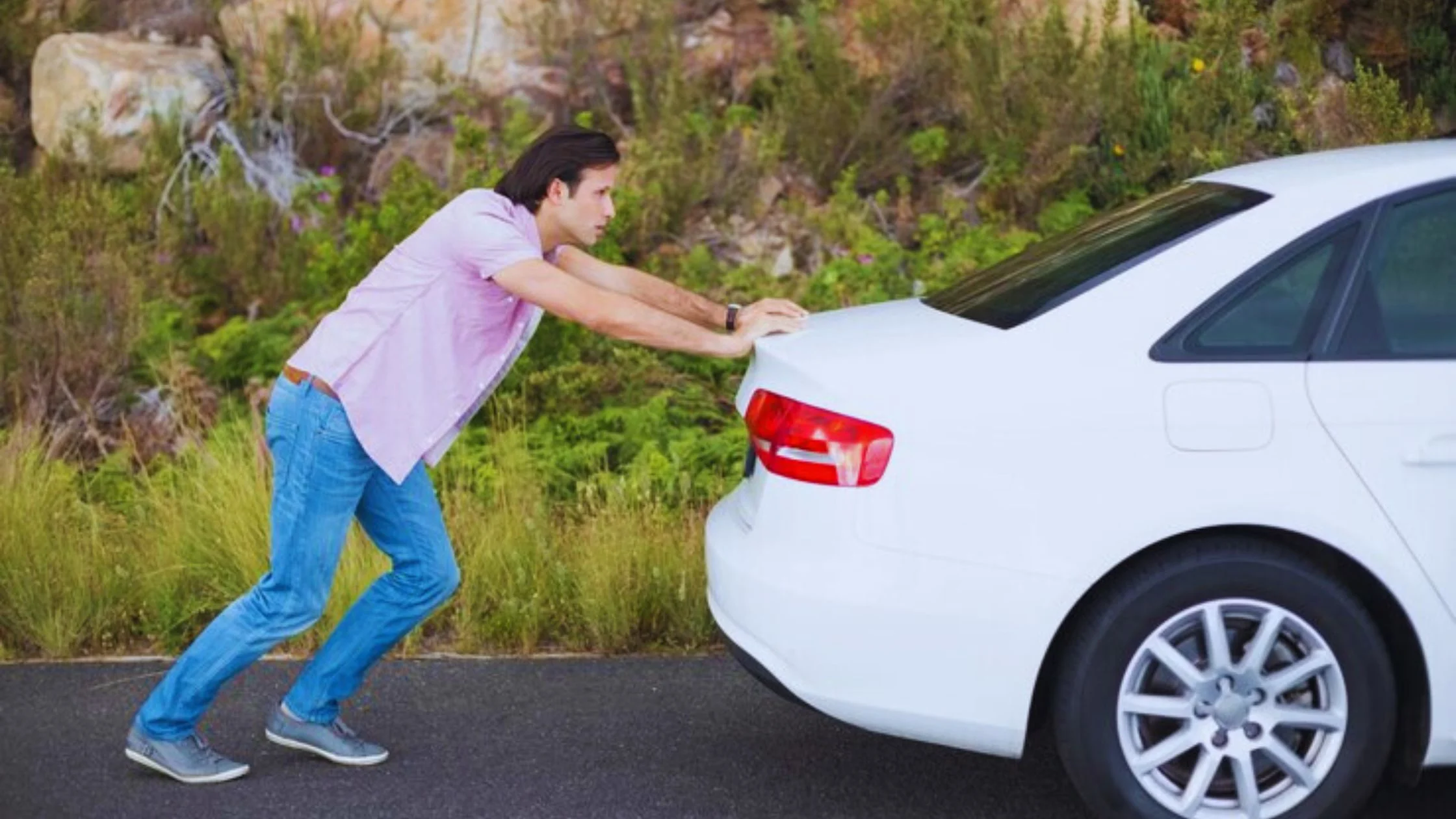 How to push start a car