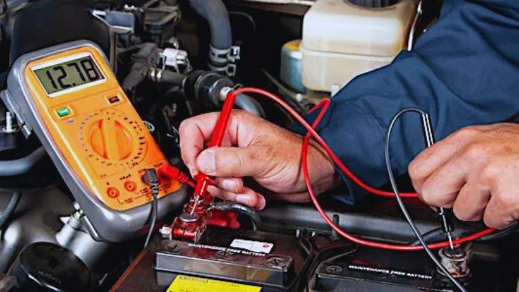 how to connect multimeter probes to turn signal relay terninal 