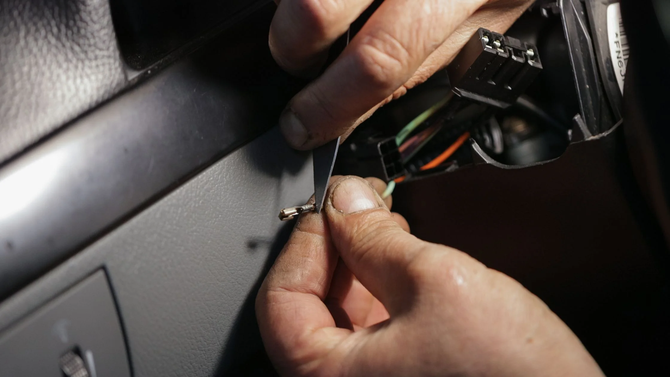 How To attach ground wire in car