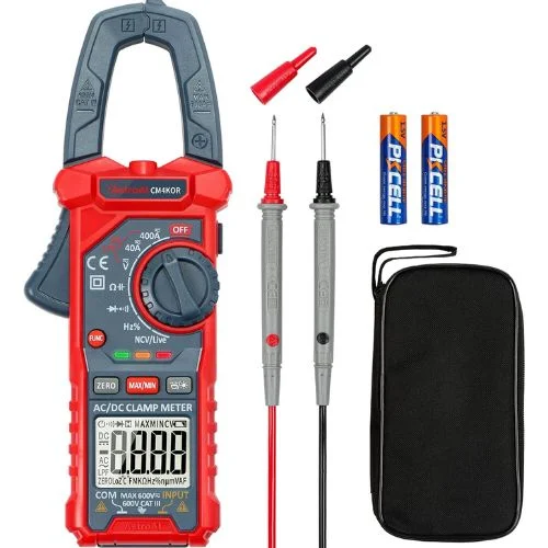 
AstroAI Digital Clamp Meter Multimeter 4000 Counts