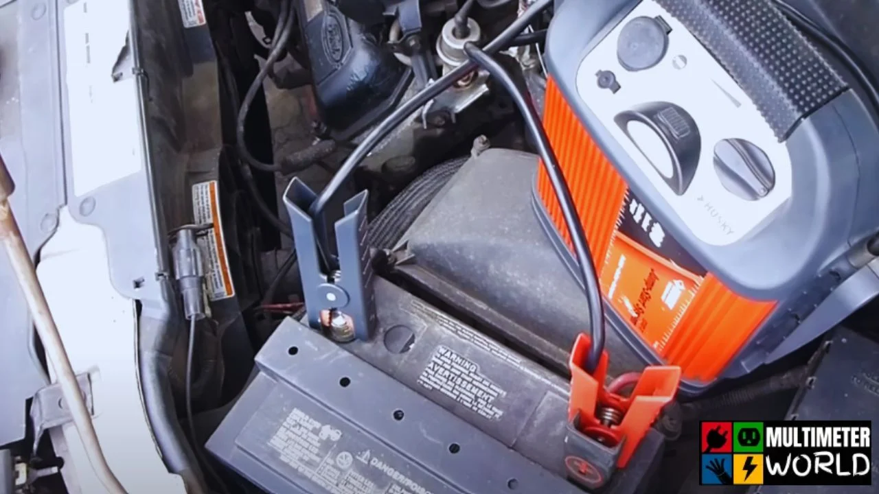 _Connect Jumper Cables To Battery