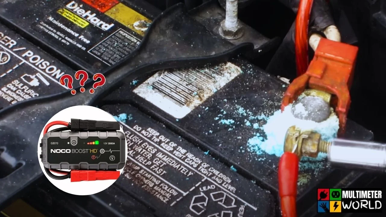 Jump Start a Corroded Battery