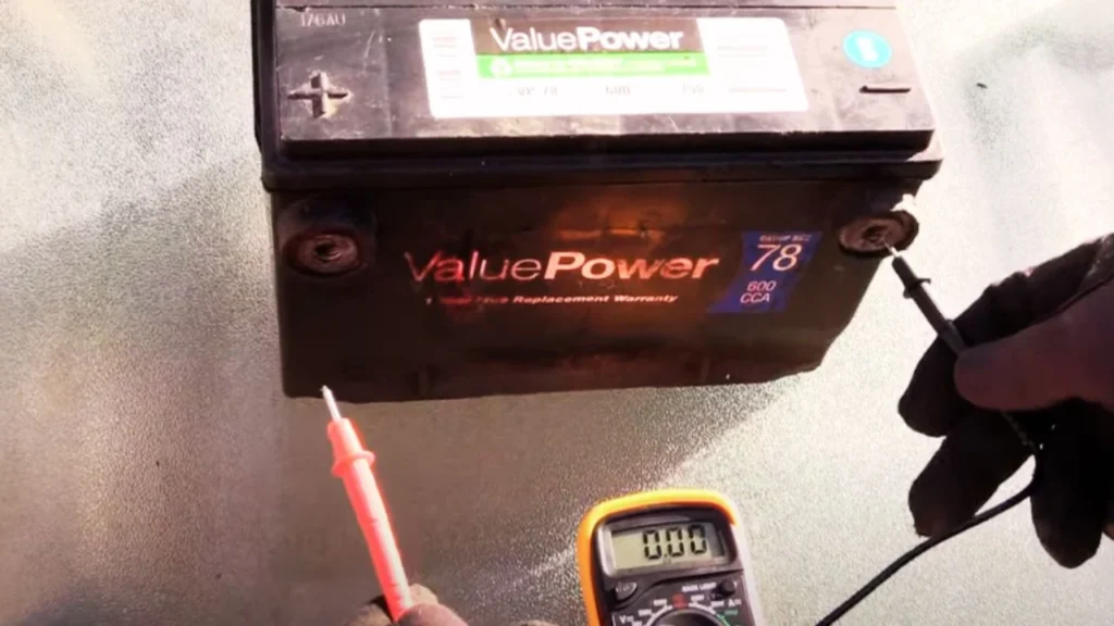 Check the Voltage Reading on Your Battery Meter 