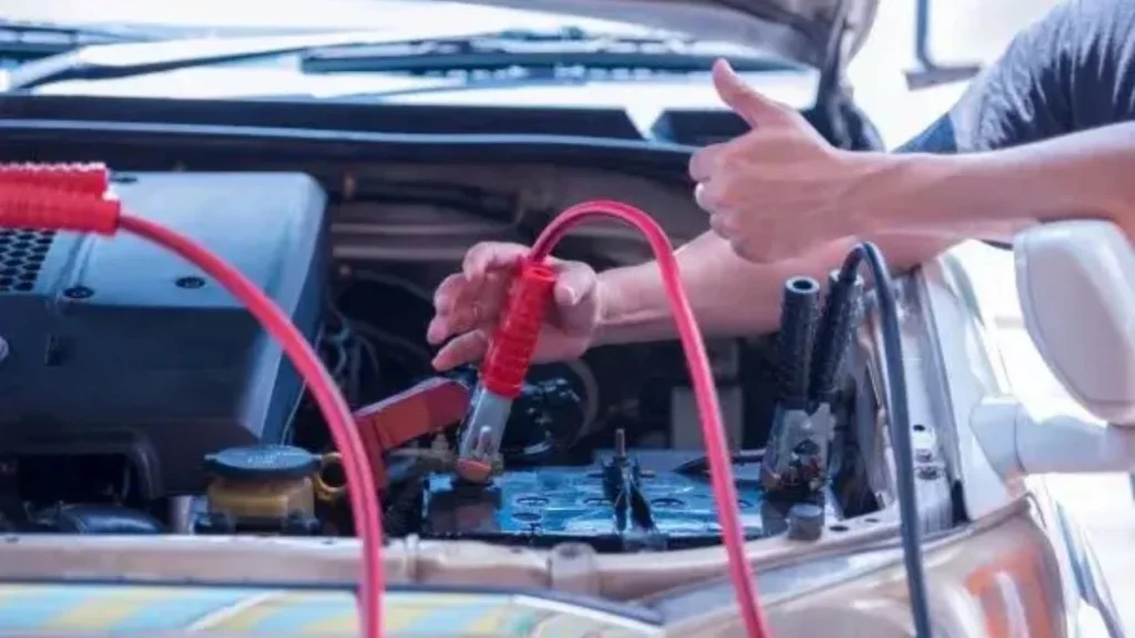 Connecting the Jumper Cables