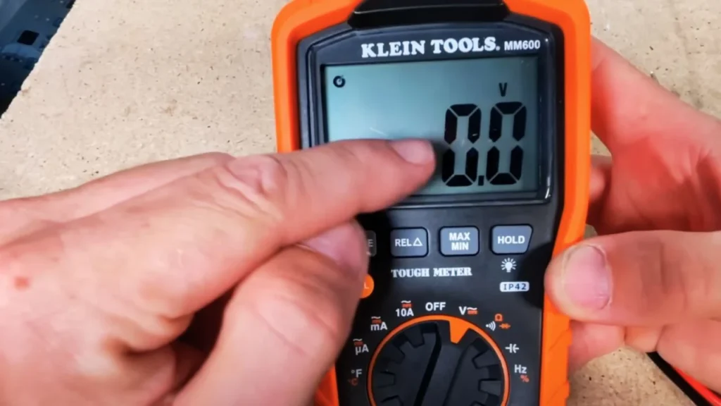Setup the multimeter