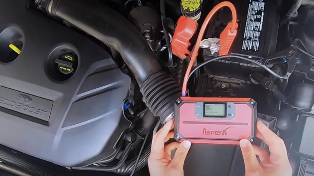 How do you jumpstart a MINI battery pack?