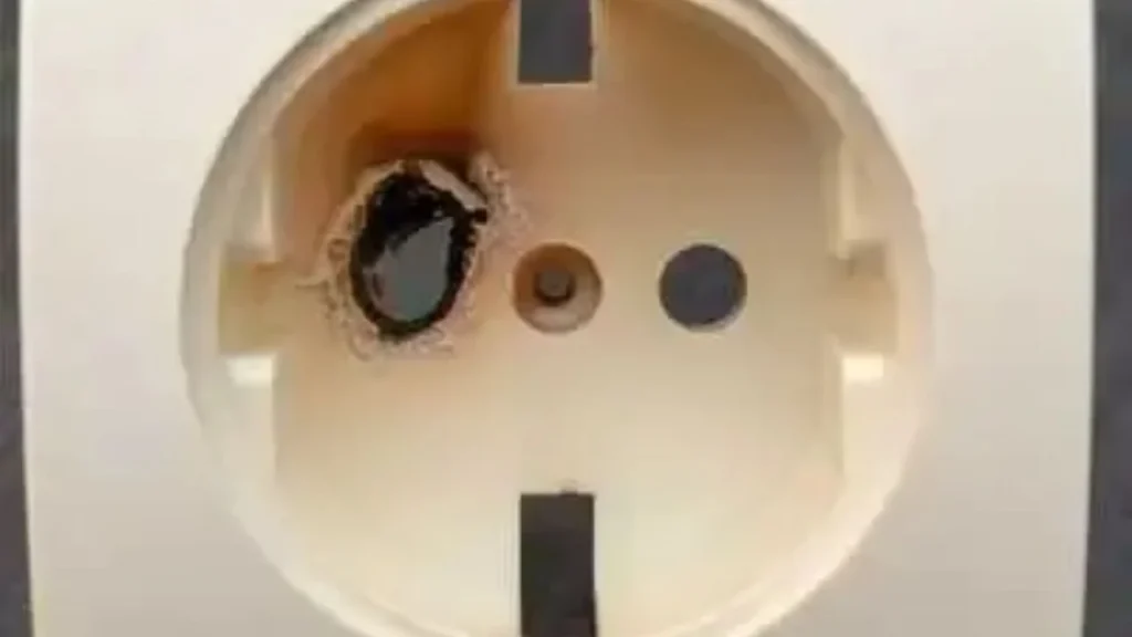 Visible damages 