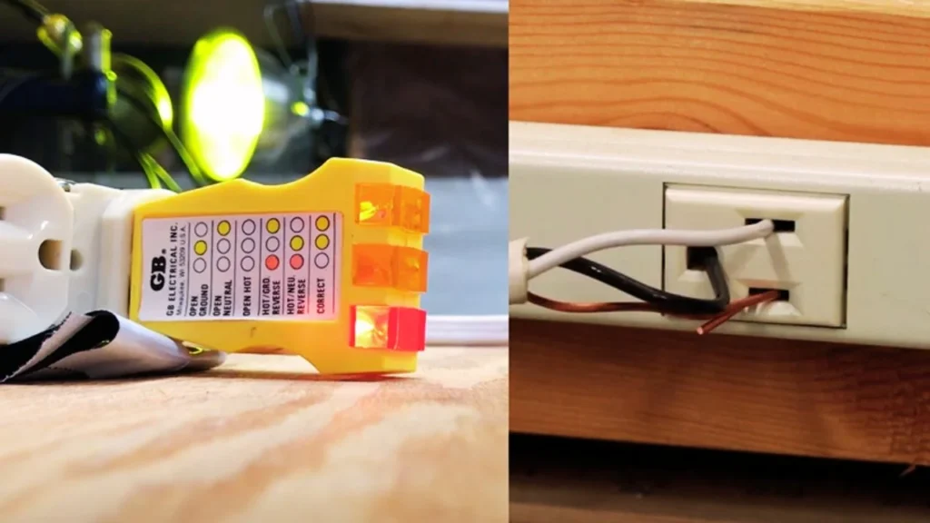 Test Voltage with an Outlet Tester 