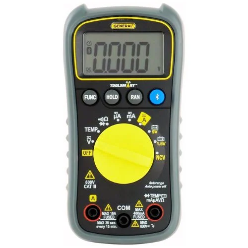 
General Tools TS04 ToolSmart Bluetooth Connected Digital Multimete