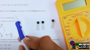 _hfe on a multimeter
