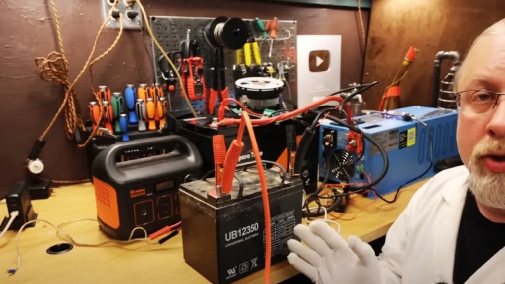 What are the risks of jumping a lithium battery?