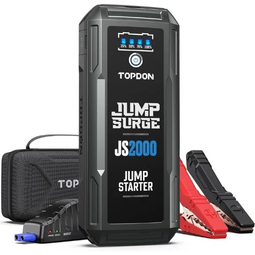 TOPDON 2000A Peak Battery Jump Starter