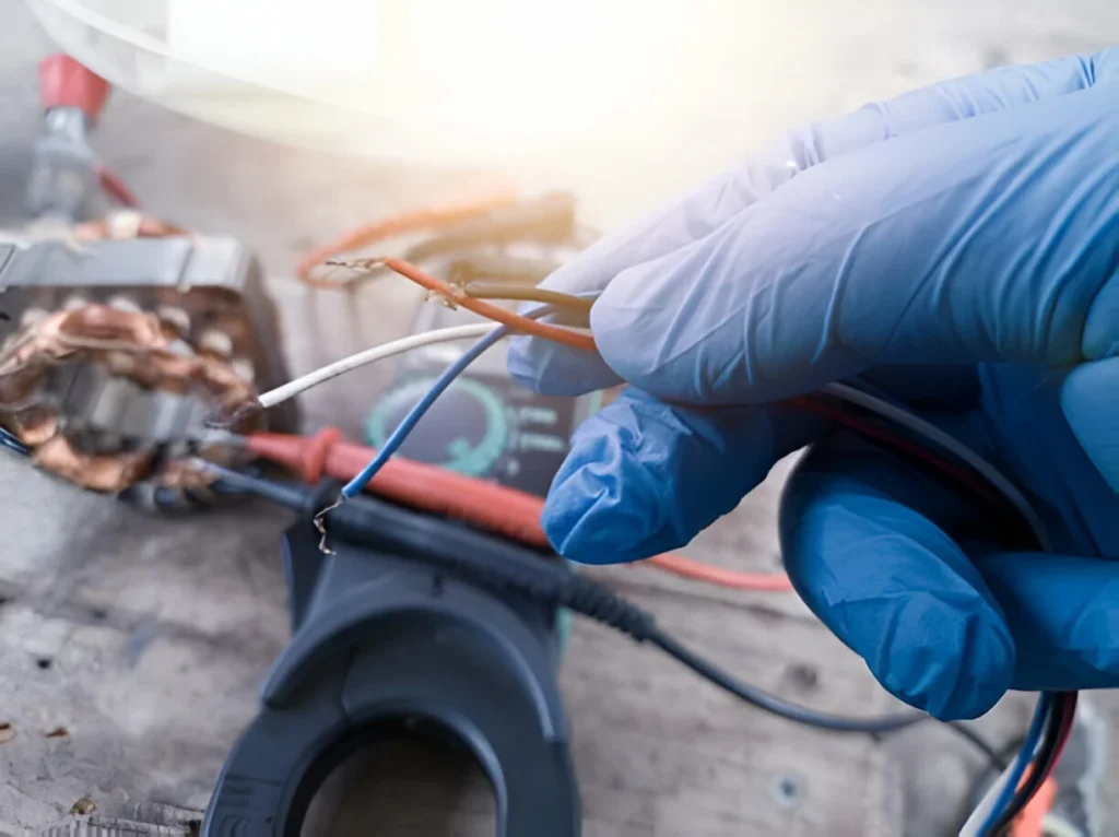 How to test the GFCI outlet with a multimeter