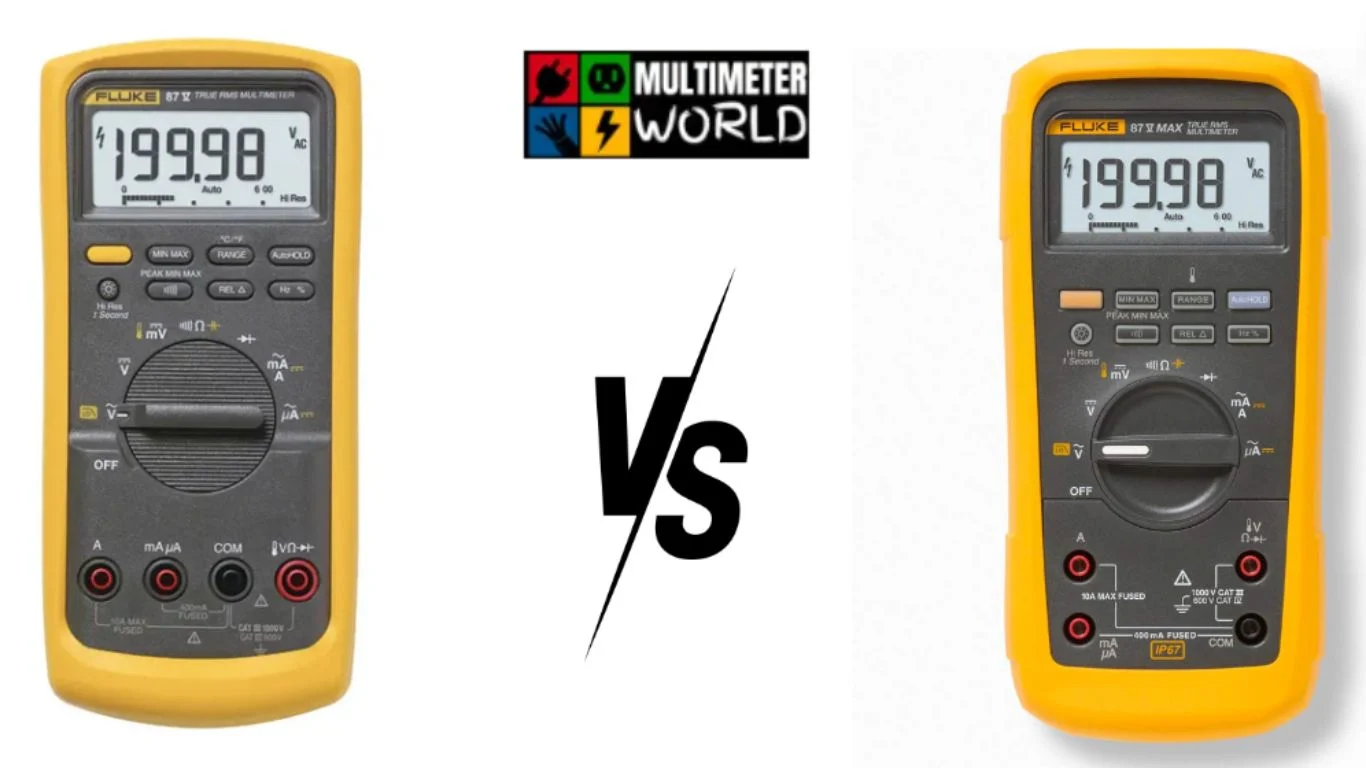 Fluke 87V Vs 87V Max