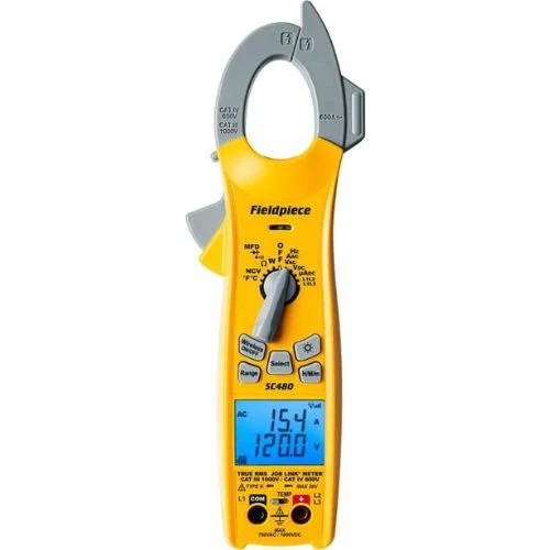 Fieldpiece SC480 True RMS Clamp multimeter