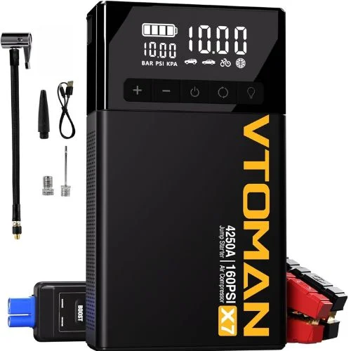 
VTOMAN X7 Jump Starter with Air Compressor