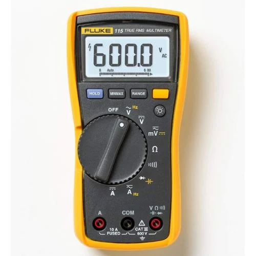 Fluke 115 Digital Multimeter-out of  5 Best Multimeters for Capacitor Testing 