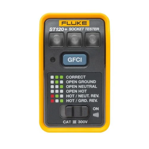 3- Fluke ST120+ GFCI Socket Tester