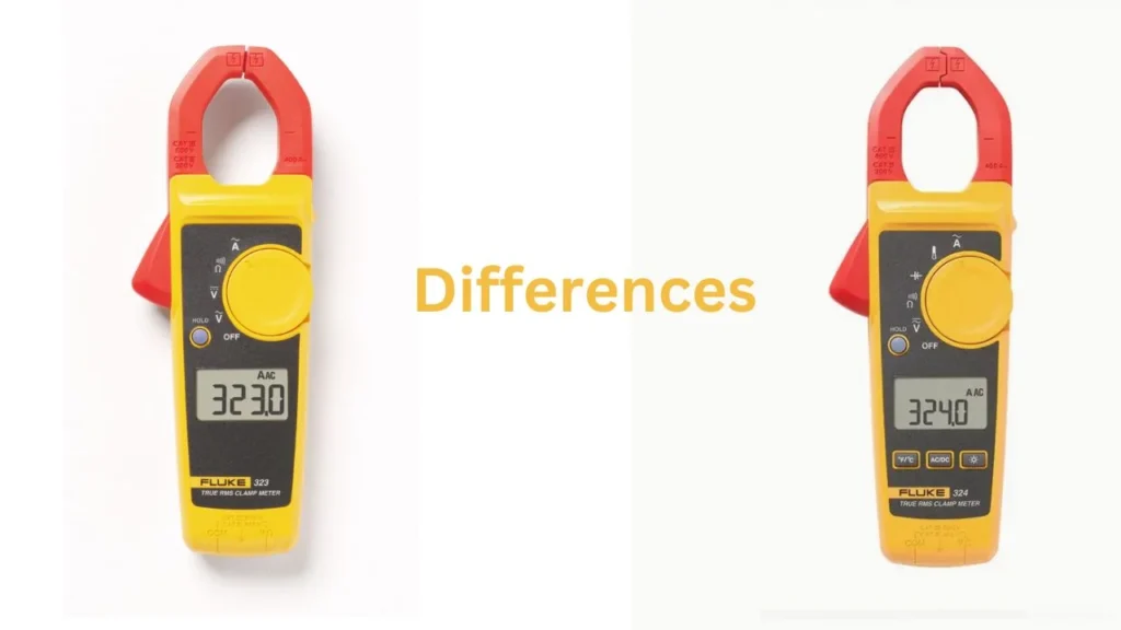 Differences in Fluke 323 vs 324 clamp meter