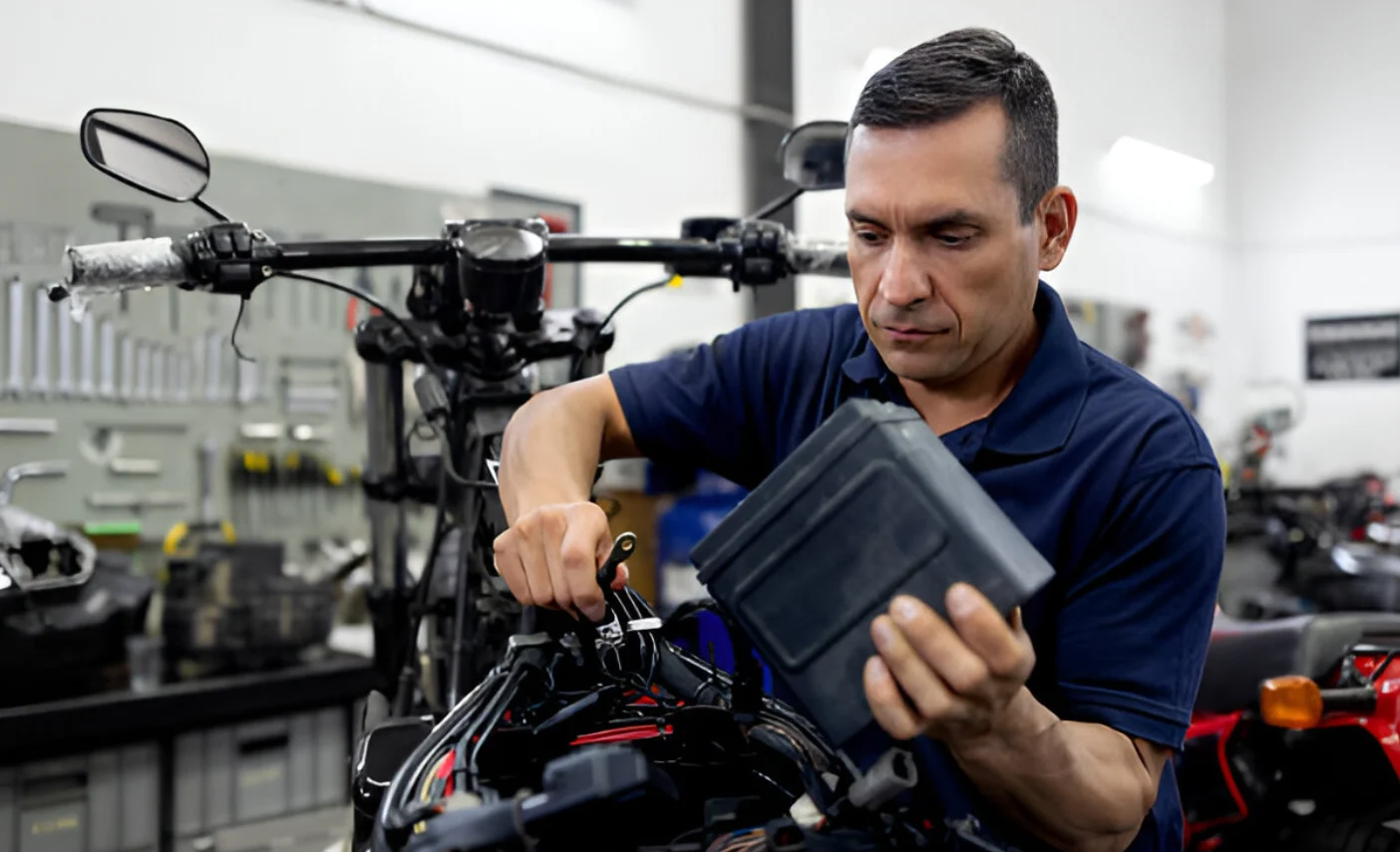 how to test a motorcycle battery without multimeter