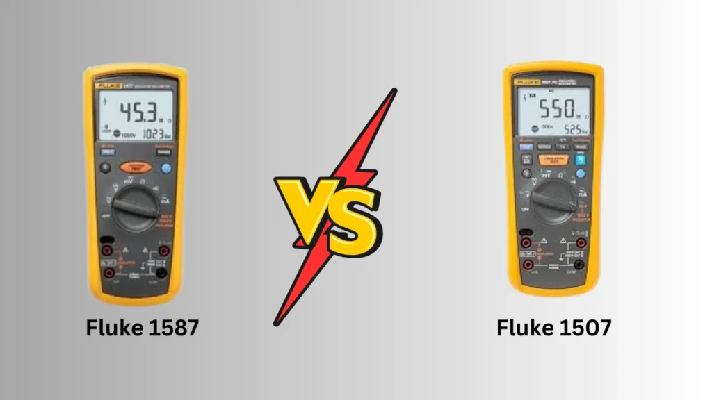 Fluke 1587 vs. Fluke 1507 Performance Comparison