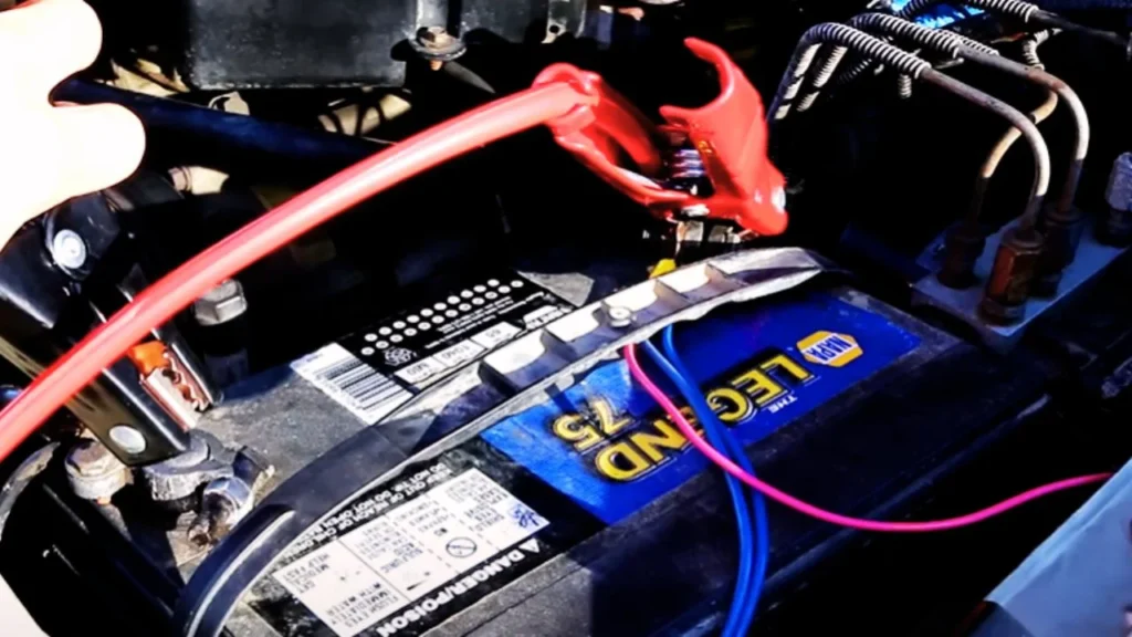 Attach the Positive Clamp