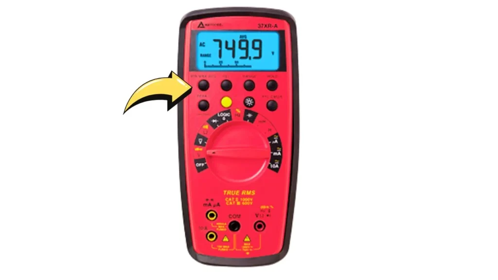 Button Functions on the Amprobe 37XR-A