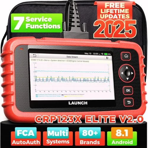 LAUNCH CRP123X V2.0 – Fast, Reliable, and BMW-Friendly