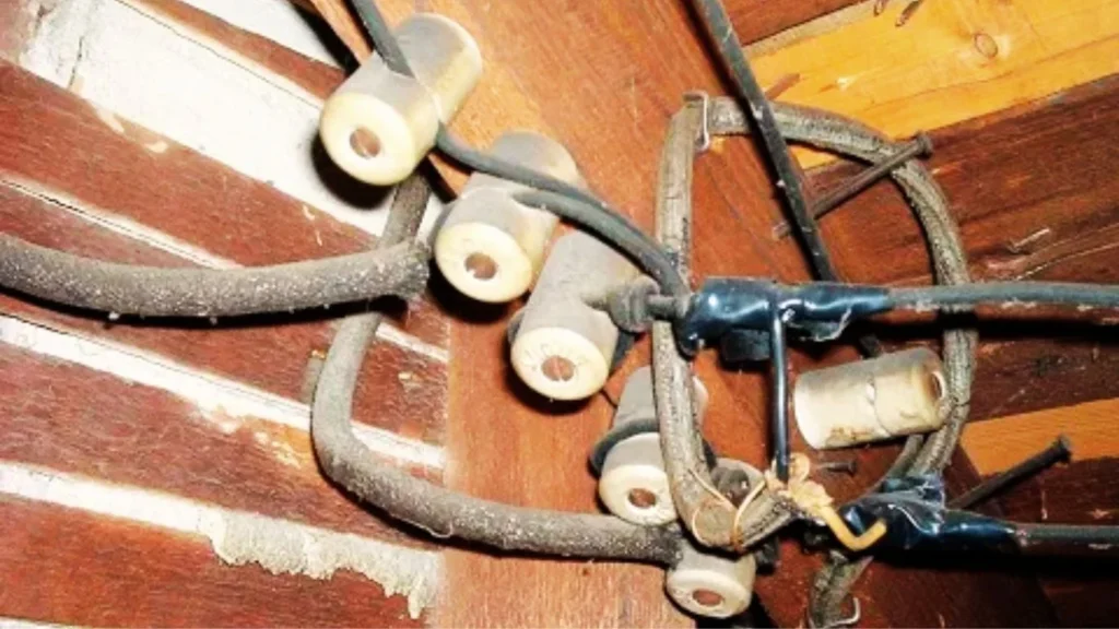 How to Find a Short in House Wiring – Easy 2025 Guide 8 Old knob-and-tube wiring