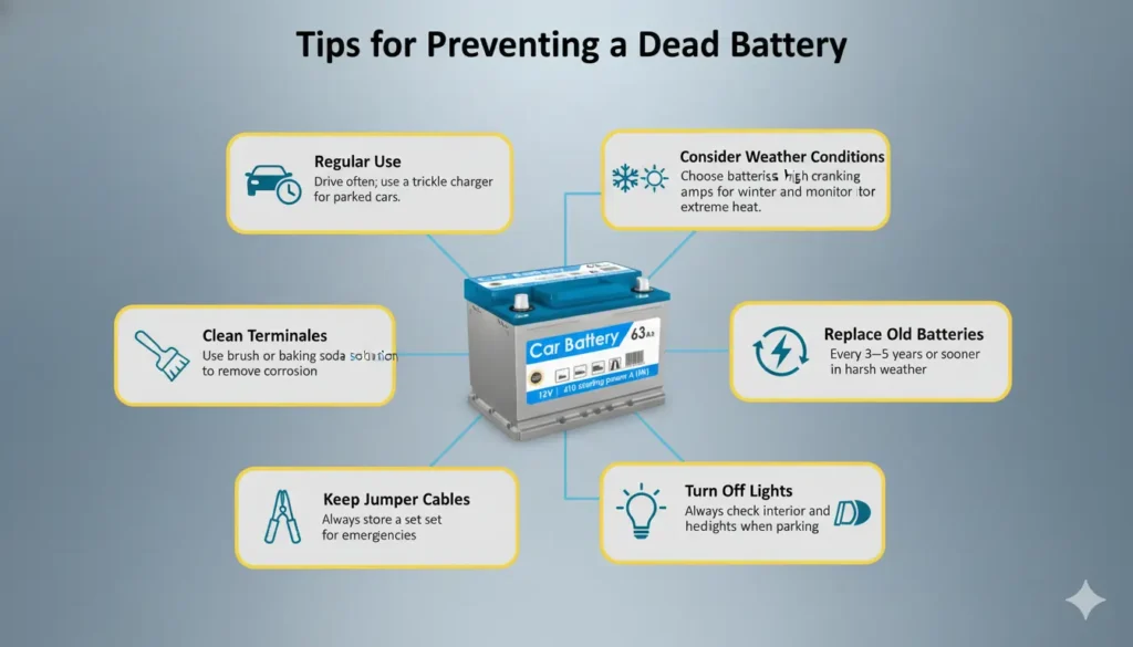Tips for Preventing a Dead Battery