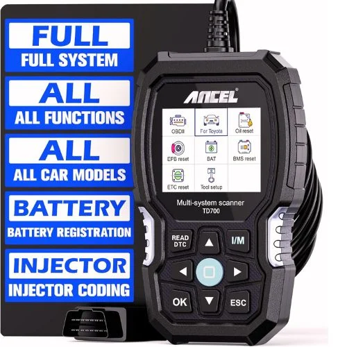 ANCEL TD700 – Best Toyota-Fit Scanner for Full System Checks 
