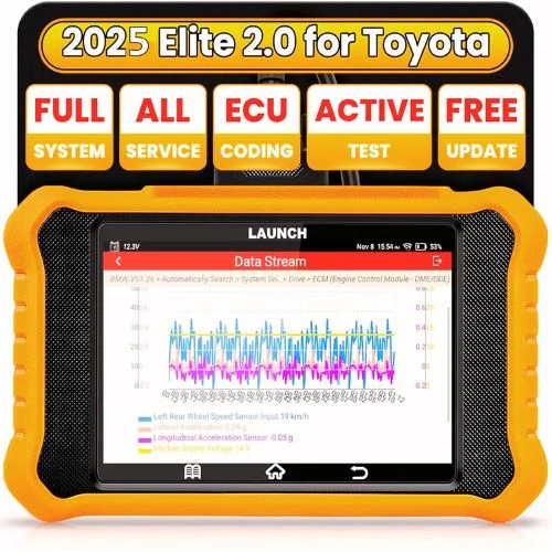 Best OBD2 Scanner For Toyota Tacoma in 2025 7 2025 LAUNCH Creader Elite V2.0 for Toyota Lexus