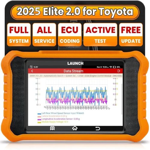 2025 LAUNCH Creader Elite V2.0 – Fit for Toyota & Lexus Bi-Directional Scan Tool