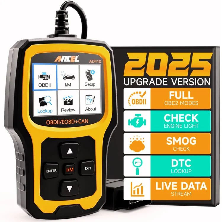 ANCEL AD410 Enhanced OBD2 Scanner Review