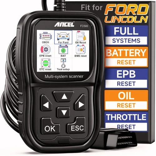 ANCEL FD500 OBD2 Scanner fits for Ford Lincoln Mercury