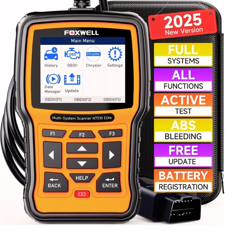 FOXWELL NT510 Elite Review — My Go-To Jeep-Specific Scanner